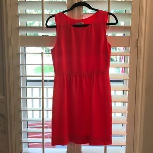 Gorgeous coral J Crew mini dress